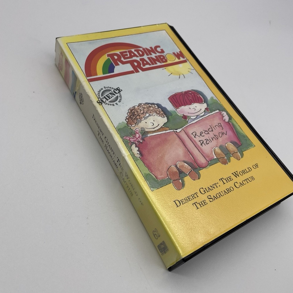 Reading Rainbow: Desert Giant The World Of The Saguaro Cactus VHS LeVar Burton